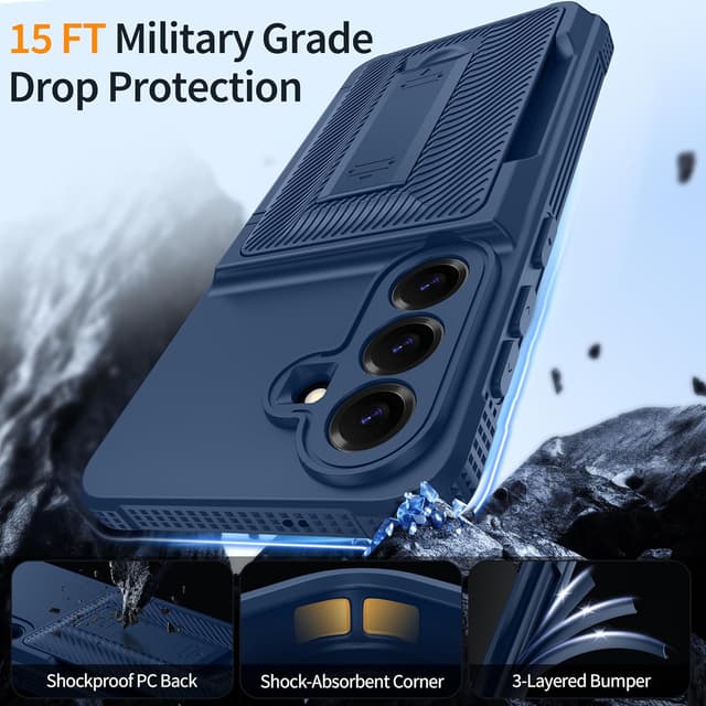 Detalle de Oterkin Galaxy S26 case wallet 4-5 cards