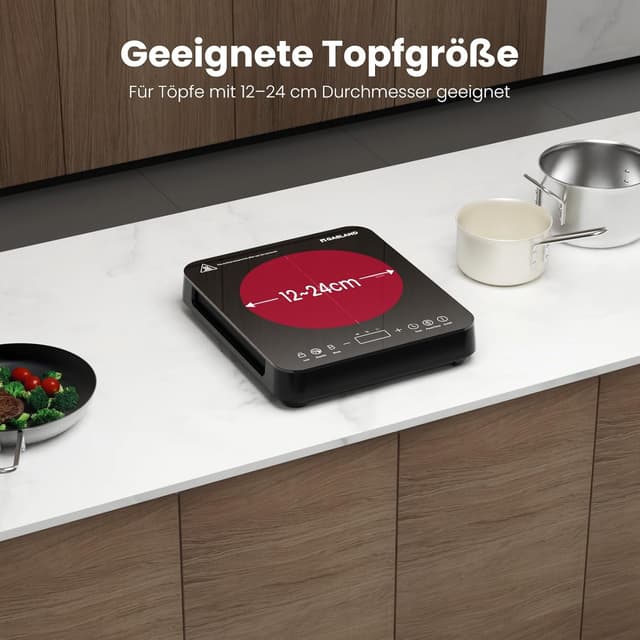 Thumbnail 2 de GASLAND IH271BTA placa inducción 27 cm 2000W