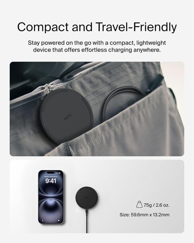 Thumbnail 6 de Belkin Wireless Charging Pad 15W Qi