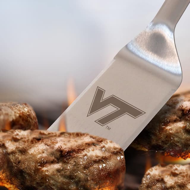 Detalle de YouTheFan NCAA Stainless Steel BBQ Spatula with Bottle Opener