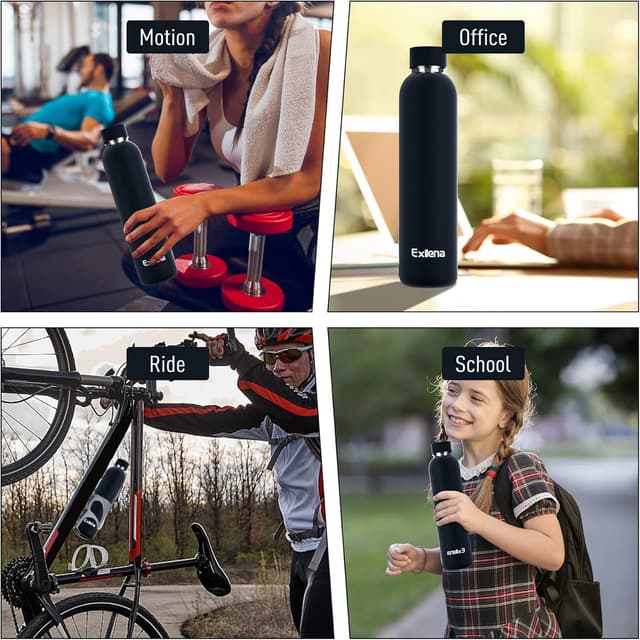 Thumbnail 6 de Exllena 750ml Insulated Water Bottle