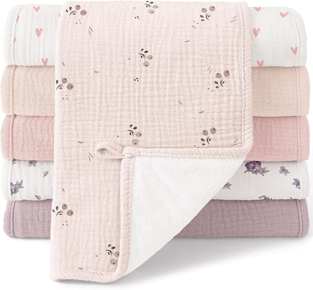 Detalle de Musselintücher Baby 6er Pack 50x25 cm