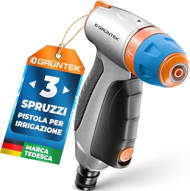 Imagen de GRÜNTEK Pistola da giardino in metallo regolabile en OfertitasTOP