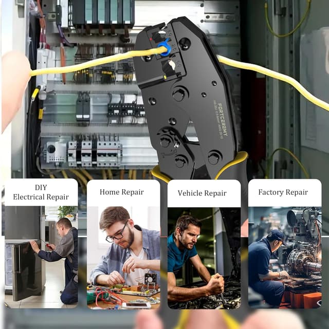 Thumbnail 5 de FortCeremy Ratchet Crimping Plier