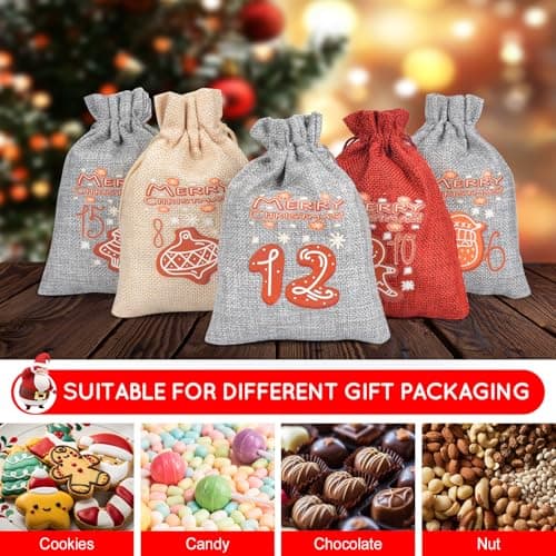 Thumbnail 4 de Lot de 24 calendriers de lâAvent 14x10 cm đ