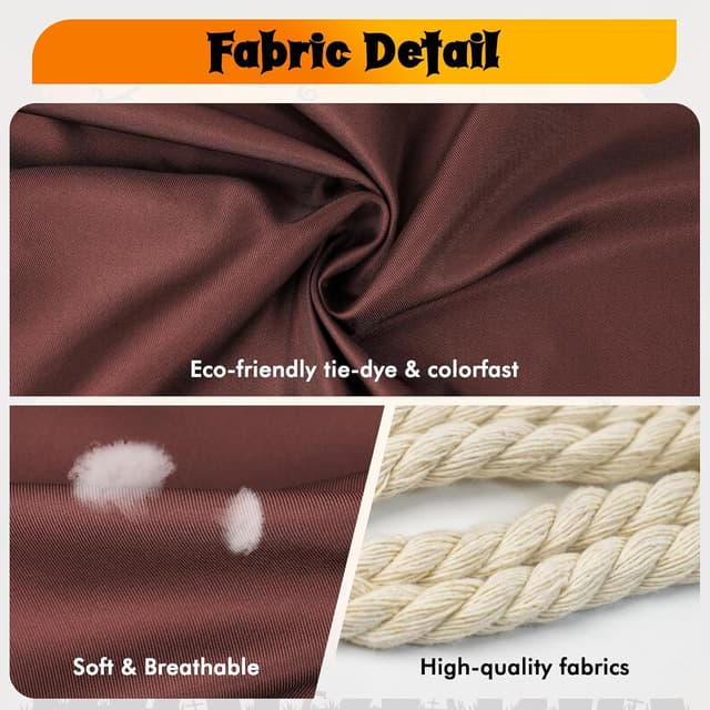 Detalle 2 de Lozzzyo Mittelalter Mönch Kostüm Kinder 130 cm