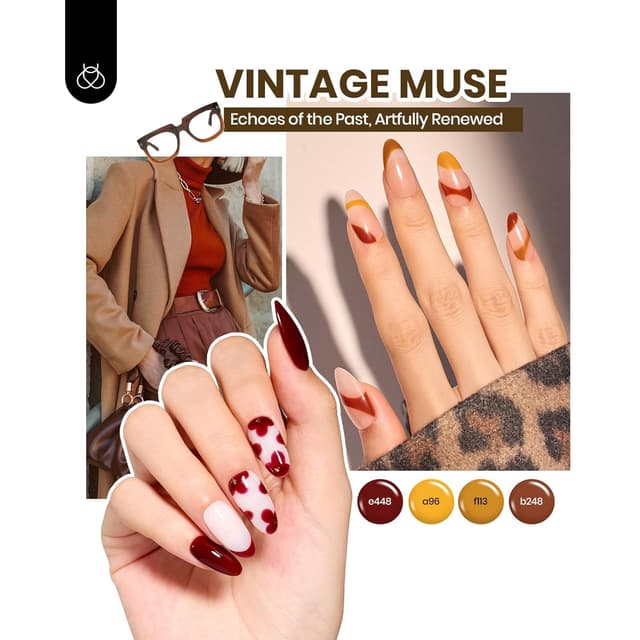 Detalle 2 de beetles Gel Polish Beetles Gel-Nagellack-Set mit 60 Farben (Neon, Jelly, Nude-Pink & mehr) inkl. Basis & Top