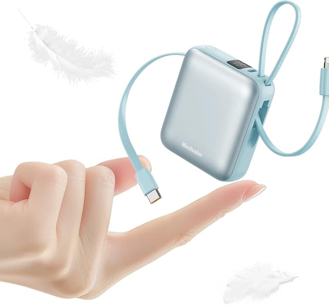 Detalle de Hichain Mini Batterie USB C 22,5 W 10000 mAh