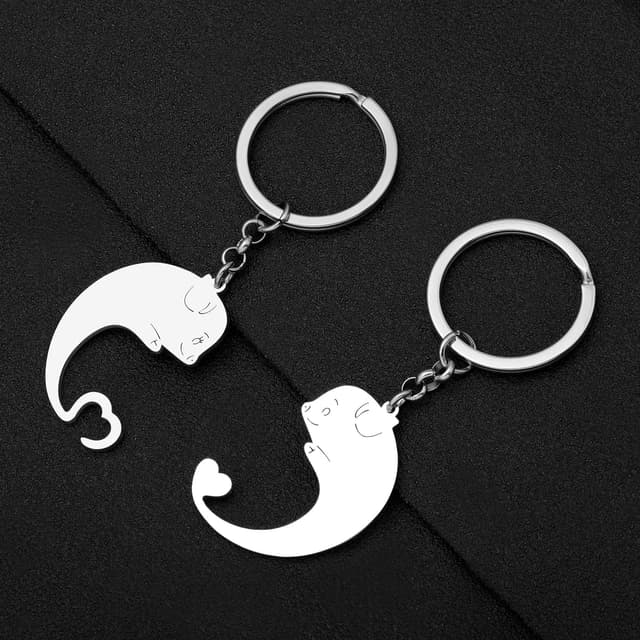 Thumbnail 3 de LONYOO llavero cerdo acero inoxidable 26x46 mm