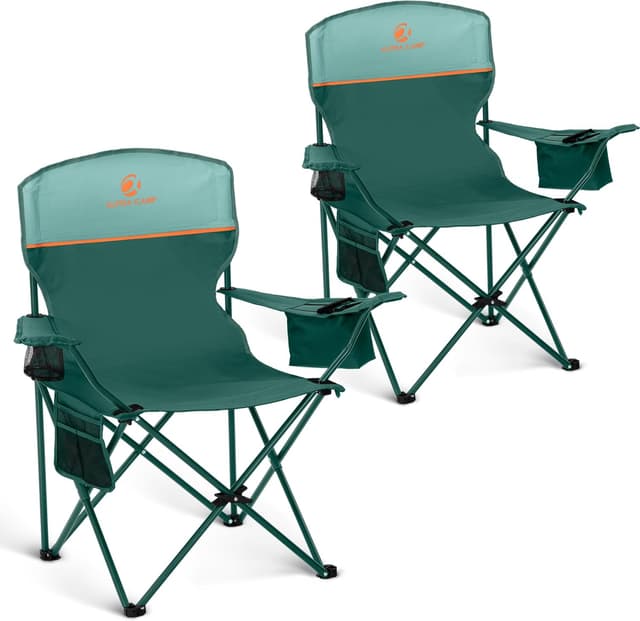 Imagen de ALPHA CAMP camping chair set of 2 en OfertitasTOP