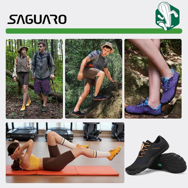 Thumbnail 6 de SAGUARO Barefoot Shoes: scarpe trekking minimaliste e trail running leggere per uomo e donna