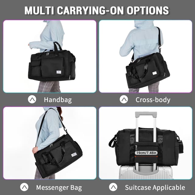 Thumbnail 4 de FIORETTO Sports Gym Duffle Bag 30L