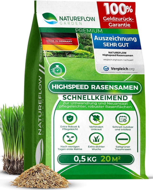 Imagen de Sport und Spielrasen 0,5 kg Rasensamen 🌱 en OfertitasTOP