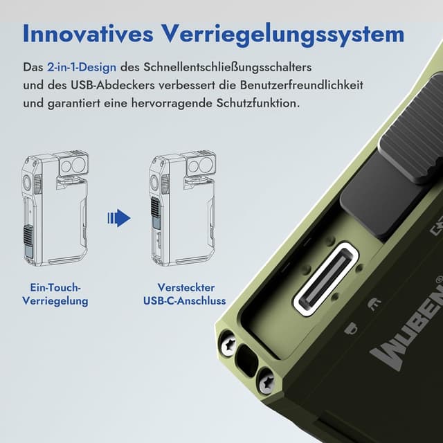 Thumbnail 6 de WUBEN G5 Mini Taschenlampe 400 Lumen 🔦