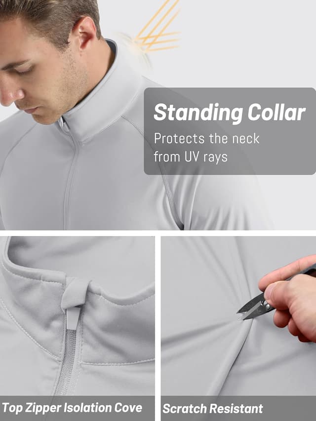 Thumbnail 5 de TACVASEN long sleeve UPF 50+ rash guard