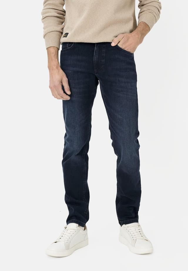 Detalle de camel active Herren Straight Jeans 5-Pocket Madison