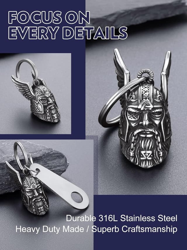 Thumbnail 4 de Bandmax Clochette Moto Porte Bonheur 62 g đ