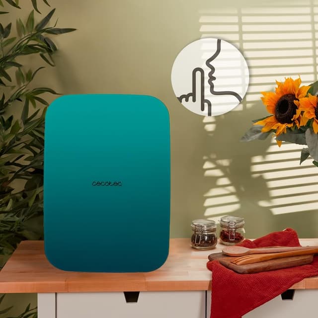 Detalle de Cecotec Frigorifero Piccolo Bolero MiniCooling 10L Bahamas Rosa (12/220V) con freddo e caldo