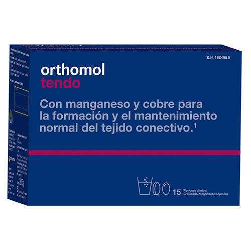 Detalle de Orthomol Tendo - 15 Sobres para Articulaciones 💪