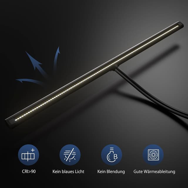 Thumbnail 4 de EYOCEAN Schreibtischlampe Gestensteuerung 80 cm