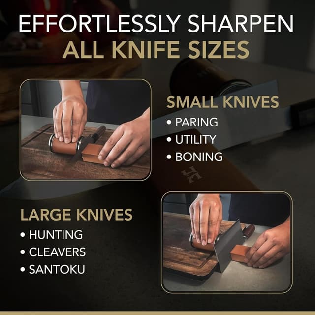 Detalle de Rolling Knife Sharpener Kit 3-Stage 400/1000/3000