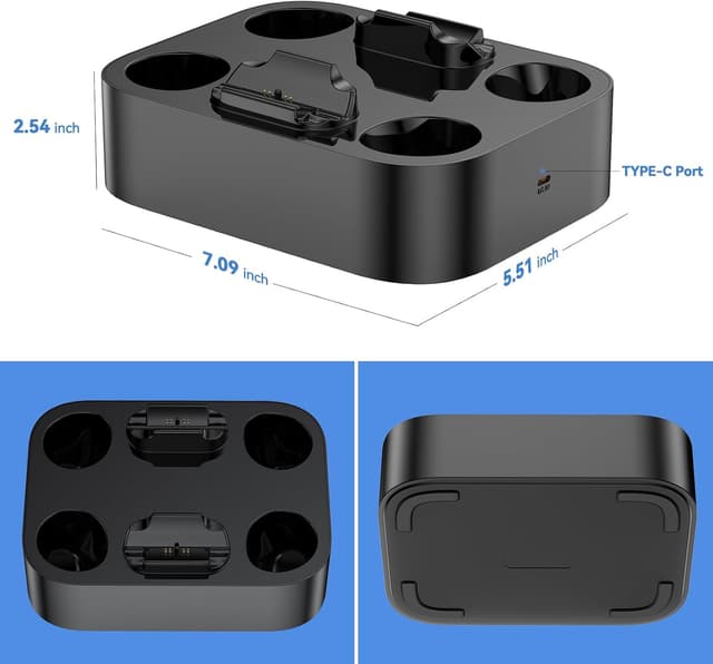 Thumbnail 5 de LVFAN PS5 Controller Charger Station for Dual Controllers