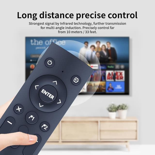 Detalle de TCNOUMT CG32UQ Replacement Remote for Asus 31.5” HDR Gaming Monitor (90LM04F0-B01170)