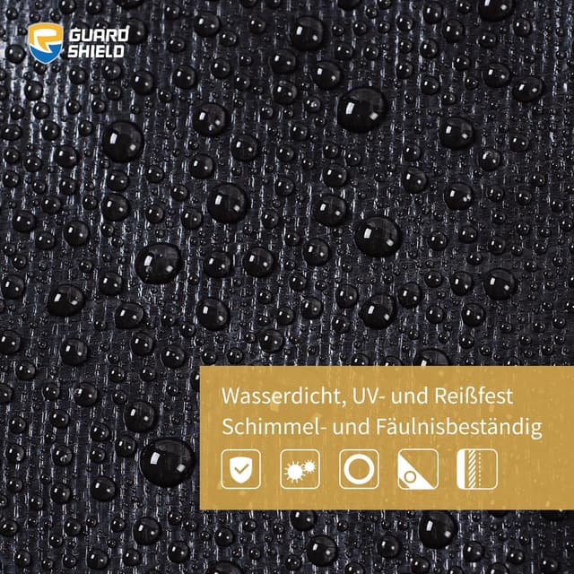 Thumbnail 2 de GUARD SHIELD Abdeckplane 2m x 2m Schwarz