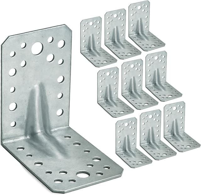 Detalle de OMIDEAS Winkelverbinder mit Sicke 90 x 90