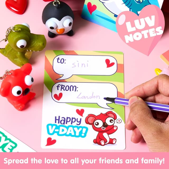 Thumbnail 3 de JOYIN 32 PCS Valentine Cards