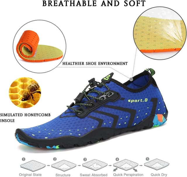 Detalle 2 de SAGUARO chaussures aquatiques 7/9 trous