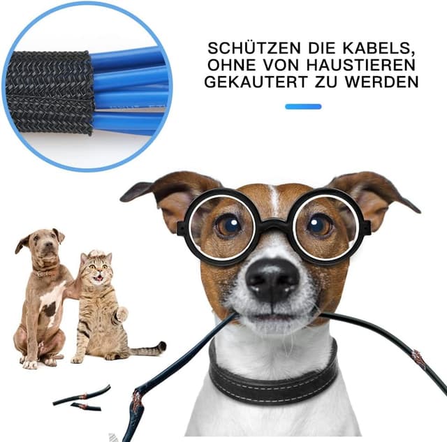 Thumbnail 3 de AGPTEK Kabelschlauch 2m selbstschließend