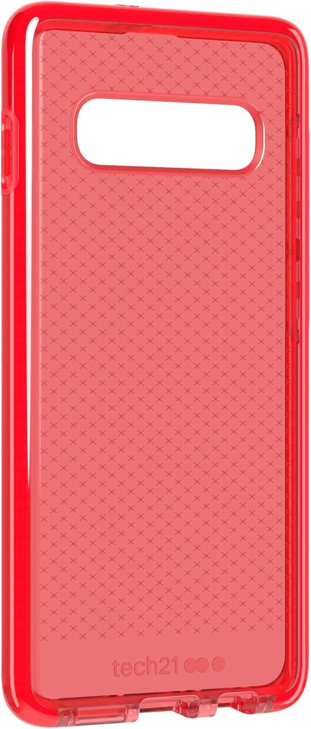 Thumbnail 5 de Tech21 Evo Check Schutzhülle Galaxy S10+ Hellrot