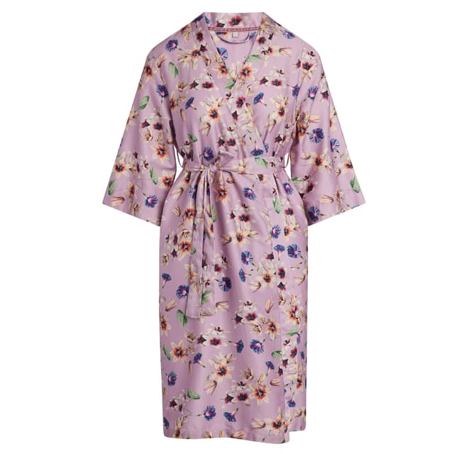 Thumbnail 4 de Essenza Kimono satén algodón Fiorre — talla única