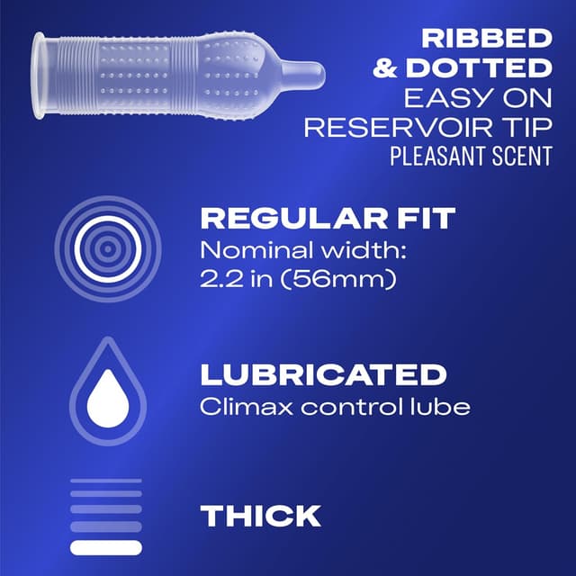 Thumbnail 2 de Durex Prolong Condoms 12 Count — Ultra Fine 🍆