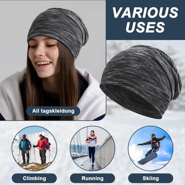 Thumbnail 4 de flintronic Gorro Slouch Beanie 56-65 cm