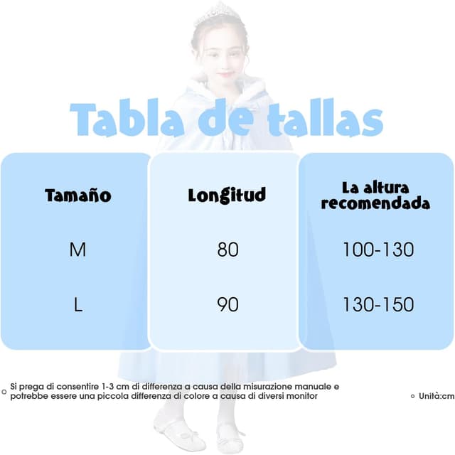 Thumbnail 1 de YOSICIL Capo Mantello Bambina 🎭