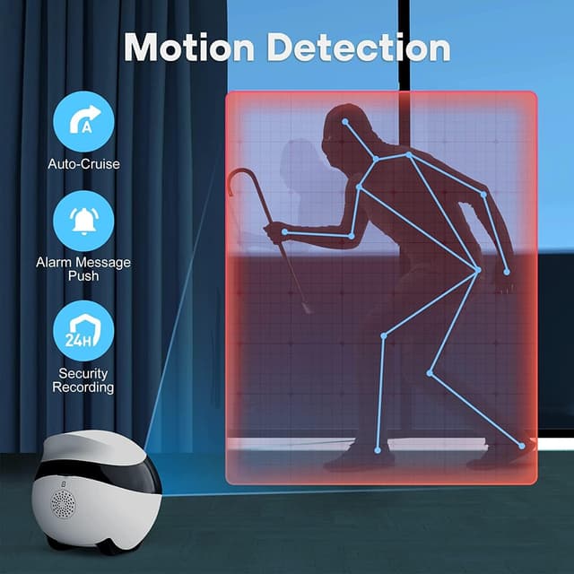 Detalle de Enabot EBO SE FamilyBot 1080P WLAN Kamera