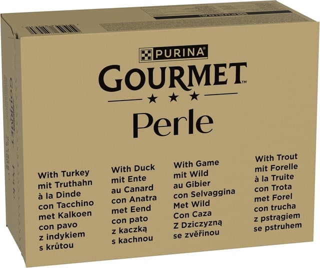 Imagen de Gourmet Perle Erlesene Streifen 96er Pack 🐱 en OfertitasTOP