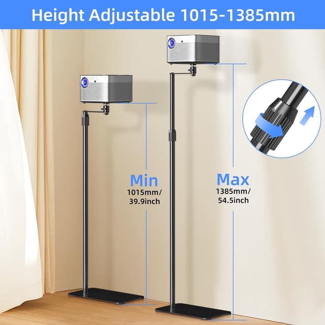 Detalle 2 de suptek Projektorständer 360° schwenkbar