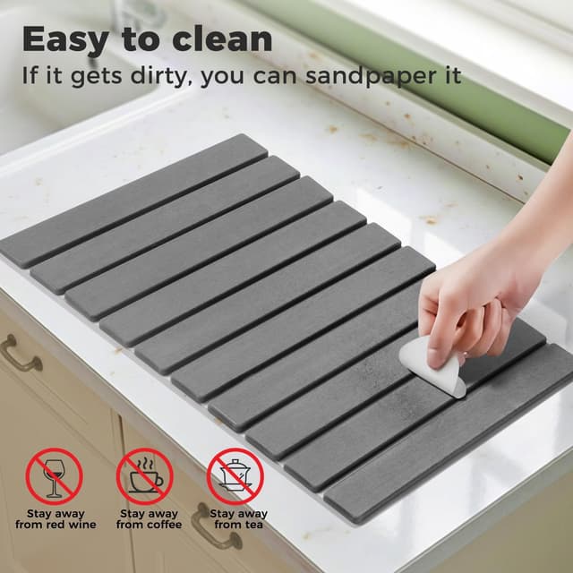 Detalle 2 de Ostyel Alfombrilla de goteo 60×40 cm 🍴