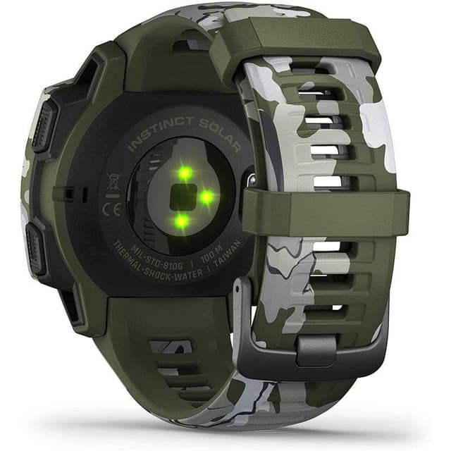 Detalle 2 de Garmin Instinct Solar Smartwatch Camo Militar