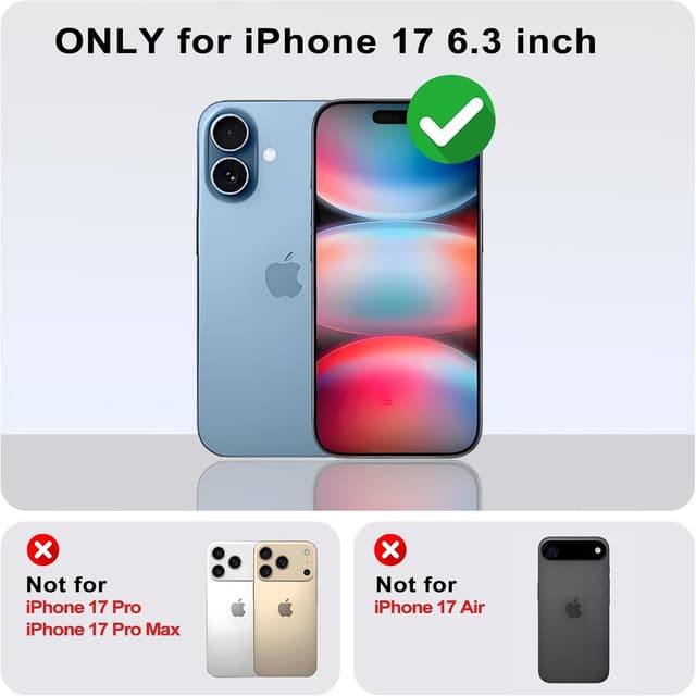 Detalle 2 de SmoBea Hülle iPhone 17 Marineblau