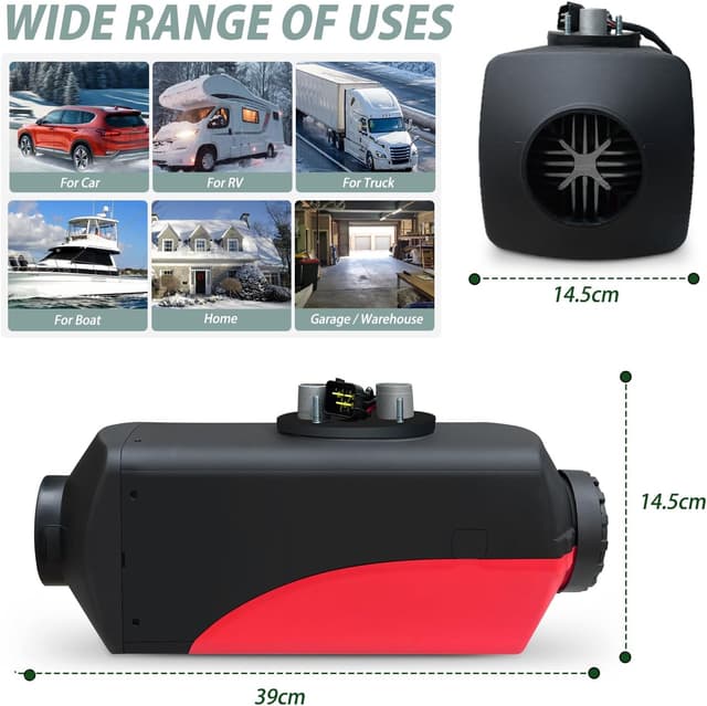Detalle 2 de KIASTER 5KW 12V diesel air heater
