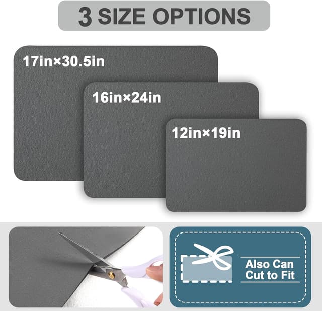 Detalle de HotLive Coffee Mat (PU surface, rubber backing) for Espresso Machine & Kitchen Counter Drying