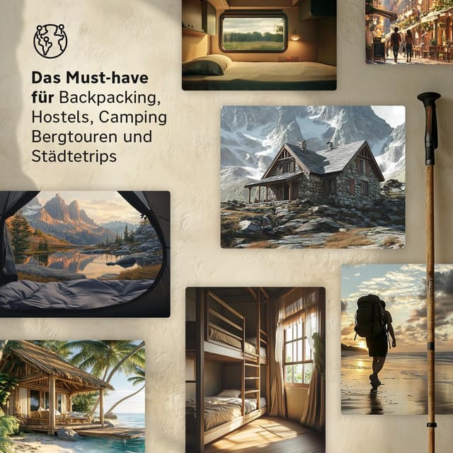 Thumbnail 6 de Armadic Hüttenschlafsack Inlett 230 g