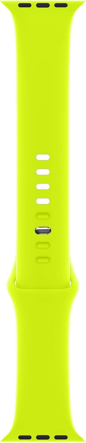 Detalle de C1A Apple Watch sport strap, Fluoro Yellow
