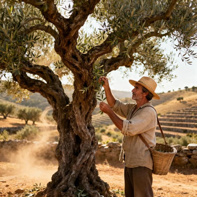 Detalle de GreenValence Wilder Olivenblättertee aus dem Algarve (100 g) – sonnengetrocknet, naturrein
