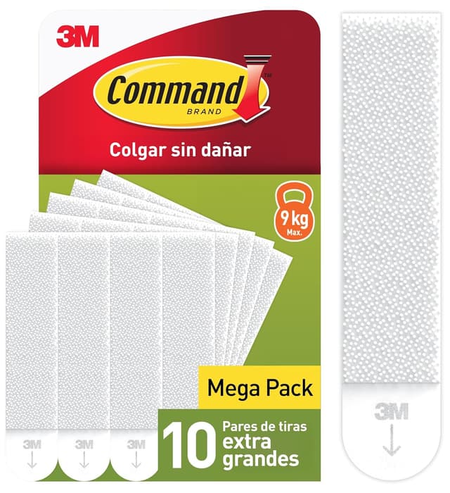 Imagen de Command Tiras Adhesivas para Colgar Cuadros XL 9 kg 🖼 en OfertitasTOP