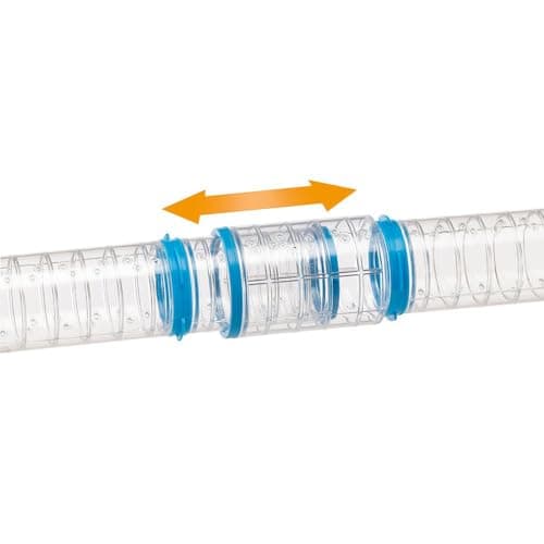 Thumbnail 4 de Ferplast Tube Curve Juego de tubos para hámster, 9 piezas 🐹